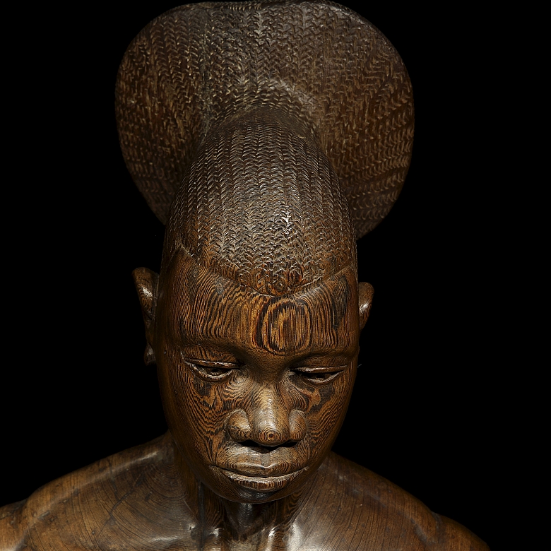 Escultura de madera