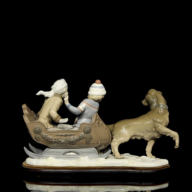 拉德罗《雪橇之旅》