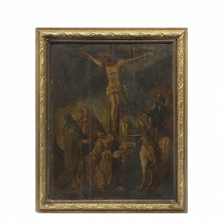 Anonymous, 17th century ‘Christ crucified on Calvary’