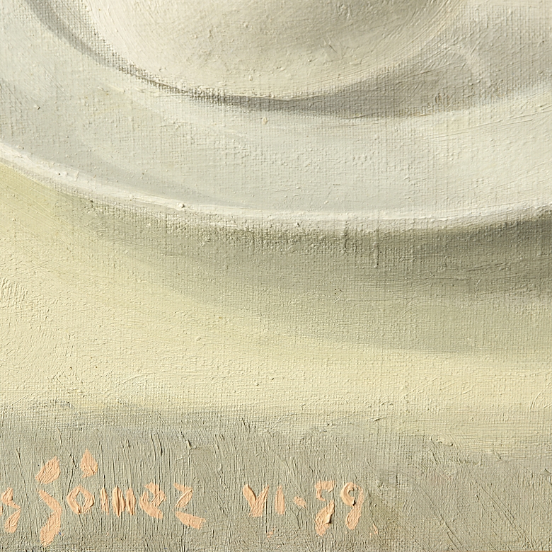 Luis Gomez (20th century) ‘Still Life in White’, 1999