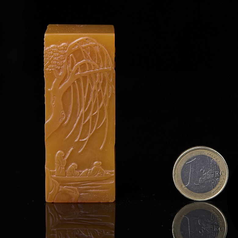 Sello de piedra Shoushan 