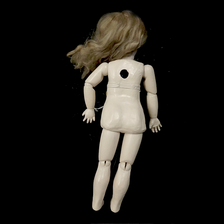 Gran muñeca de porcelana, Europa, ca.1900-1915
