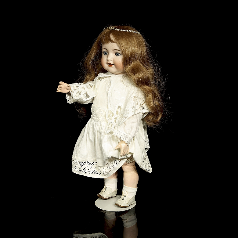 Muñeca de porcelana de carácter Kämmer & Reinhardt / Simon & Halbig, Alemania, c. 1914-1920