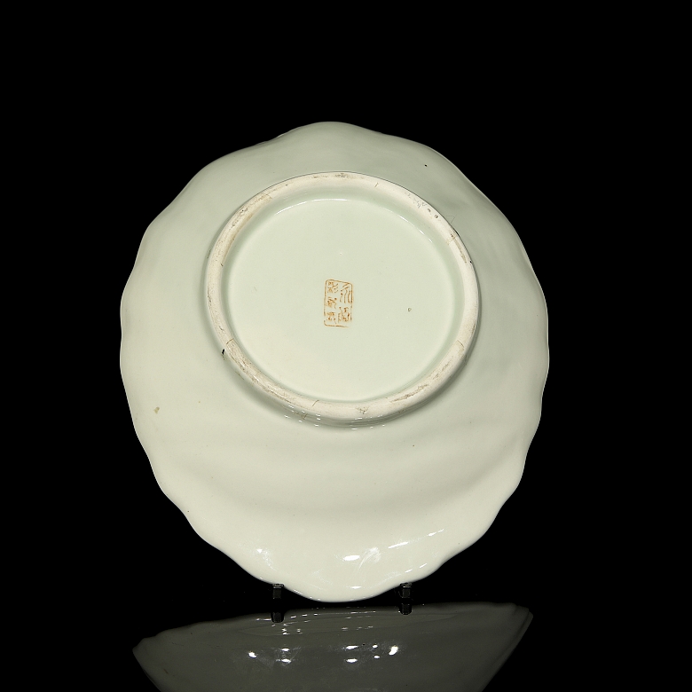 Bandeja de porcelana 