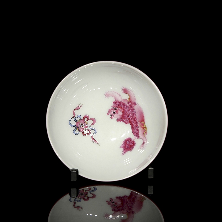 Taza de porcelana esmaltada