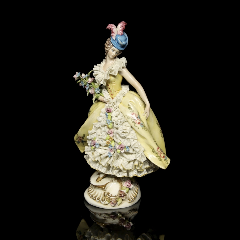 Giuseppe Cappé (1921-2008) ‘Lady in tulle’, 20th century