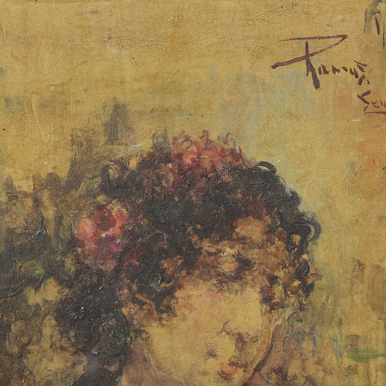 Spanish School (20th century) ‘Female Portrait’ - 2