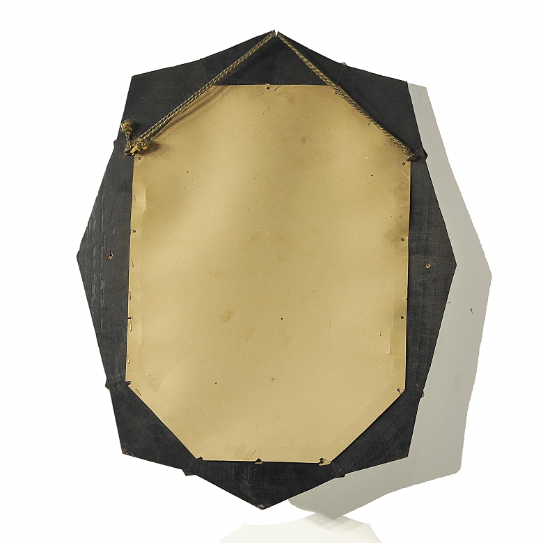 Espejo veneciano de cristal, s.XX