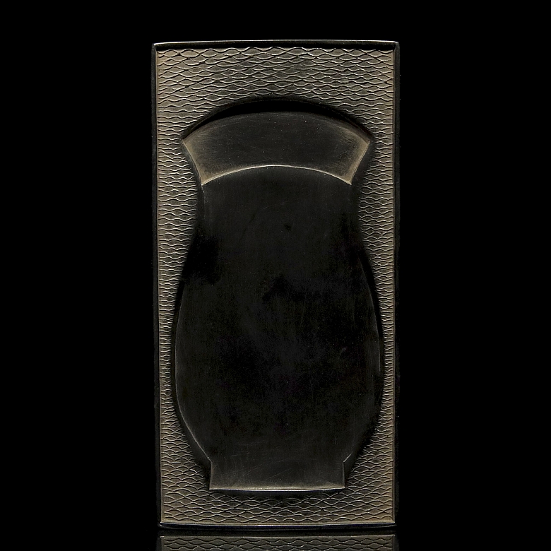 Piedra de entintar, dinastía Qing