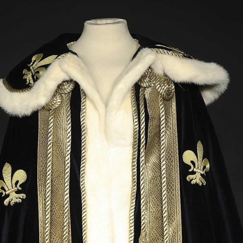 Ceremonial cloak with double-headed eagle, 20th century