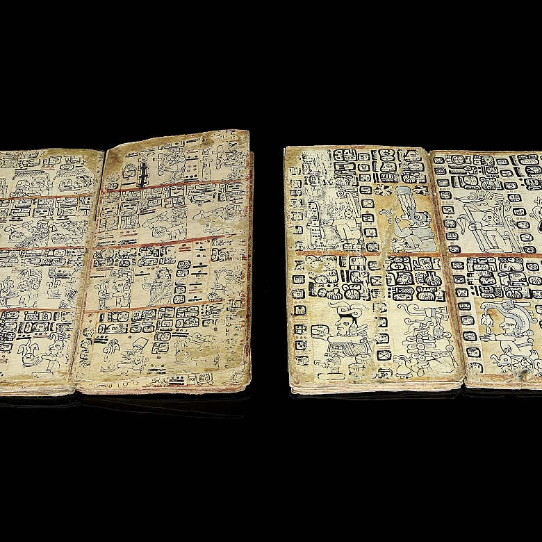 Facsimile ‘Codex Tro-Cortesianus’, 1991 - 3