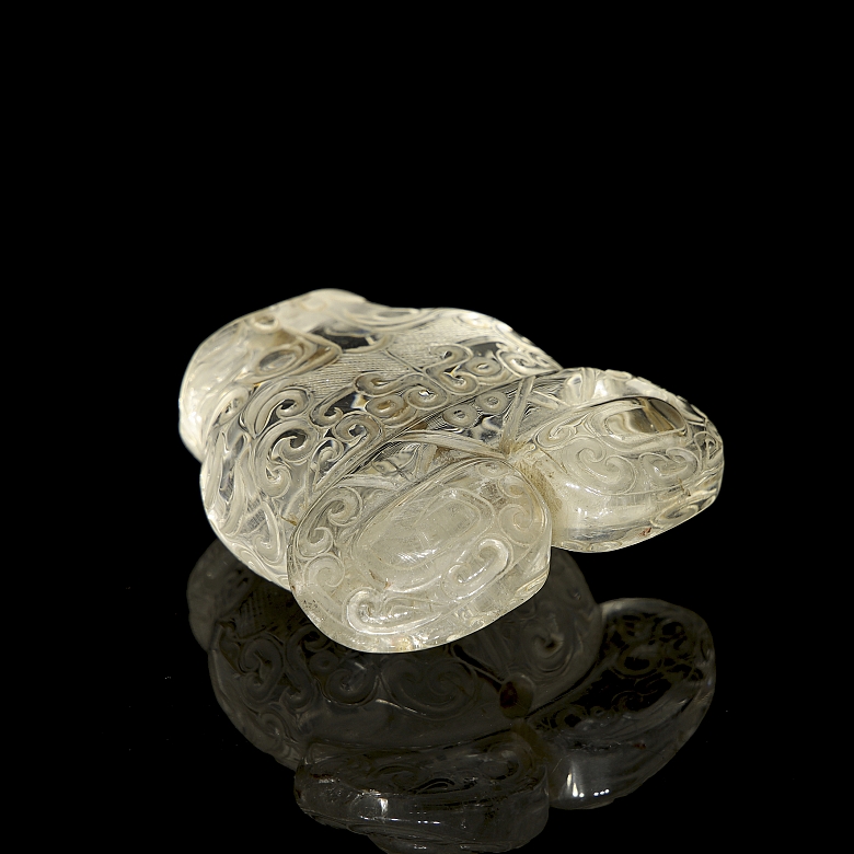 Colgante de cuarzo blanco 