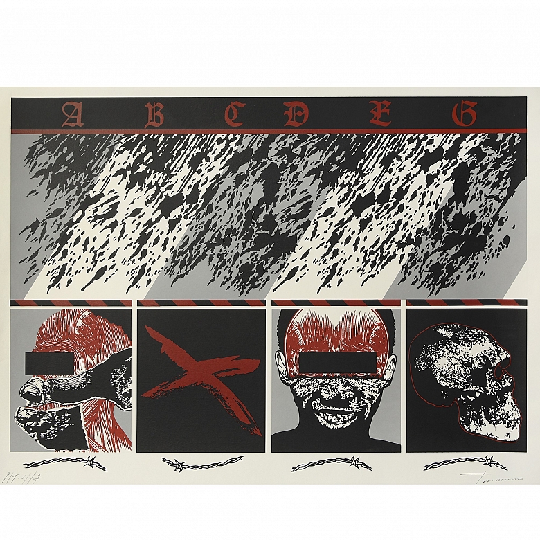 路易斯·鲁道夫·特里马诺 (1943) 《圣痕 II》，2006 Luis Rodolfo Trimano