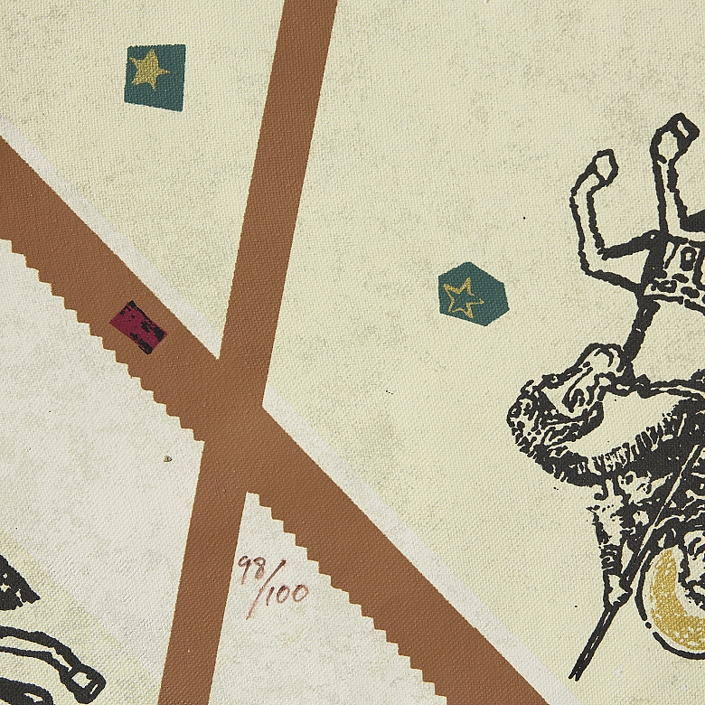 安赫尔·拉米雷斯 Ángel Ramírez（20世纪）《骑兵》，2004年