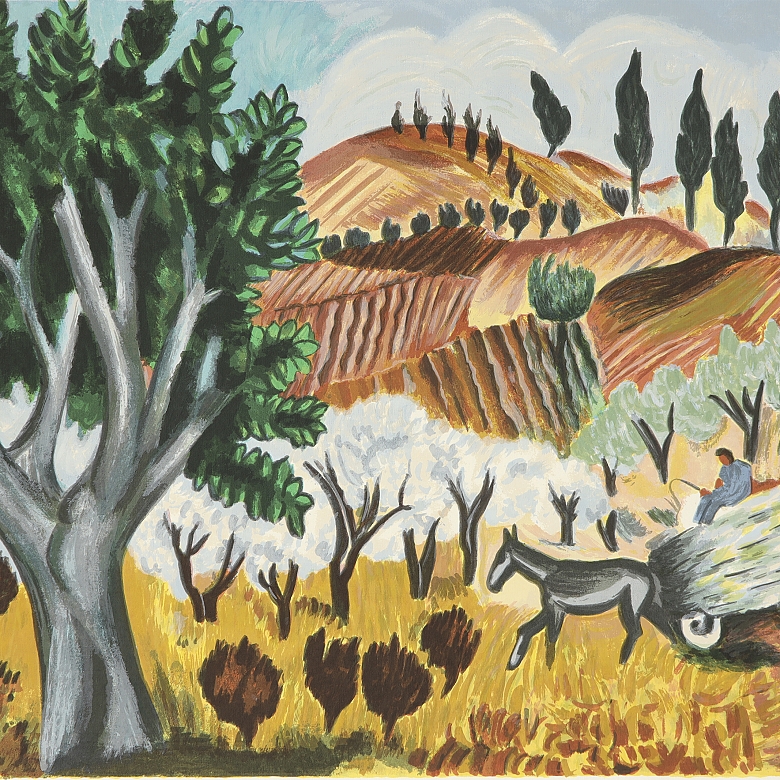 以色列·帕尔迪（1892-1979）《耶路撒冷风光 I》 - 1