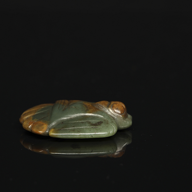 Figura de jade tallado