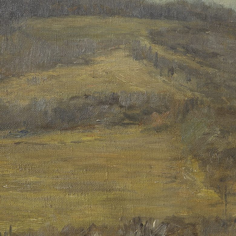 Daniel Kotz (1848–1933) “Rural Landscape,” 19th–20th Century - 3