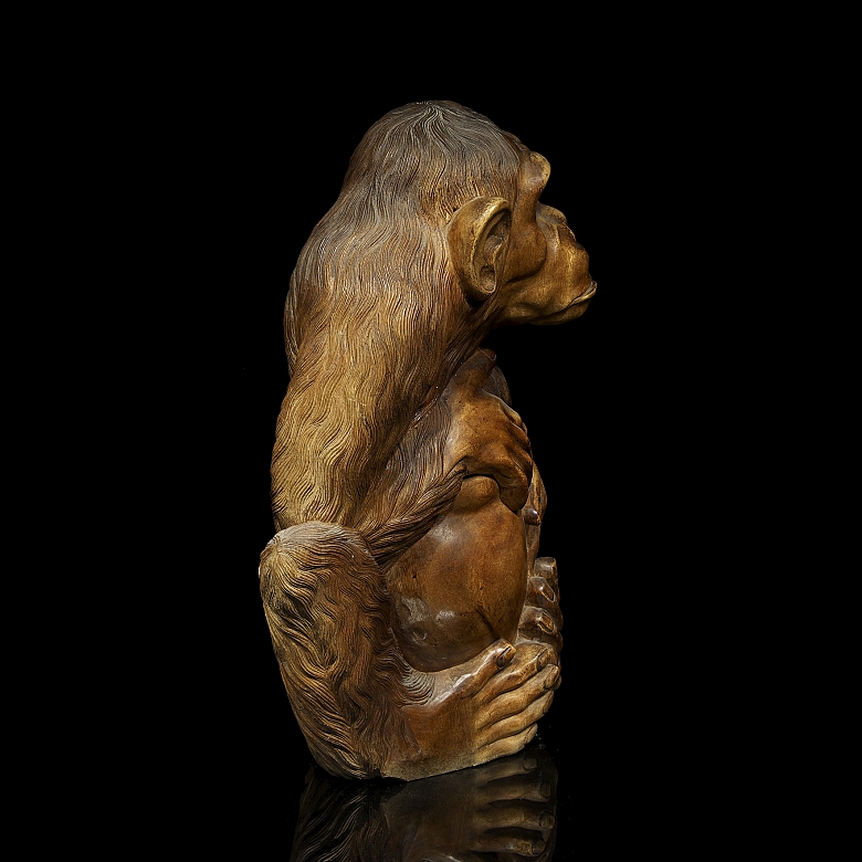Escultura de madera 