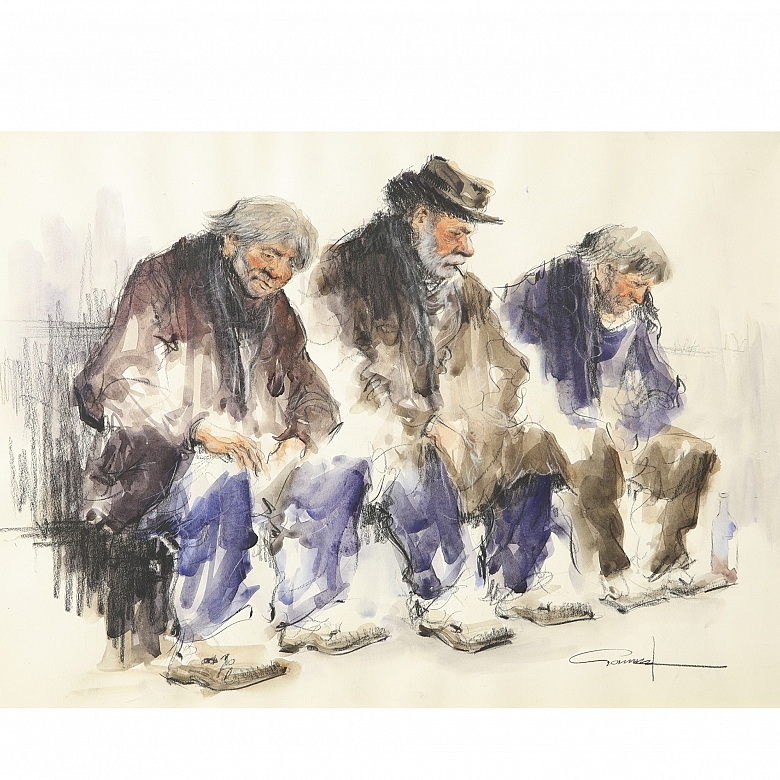 Rafael Garrich (1930–1994) ‘On the Street’
