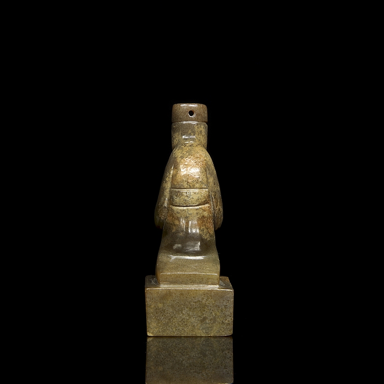 Sello de jade amarillo 