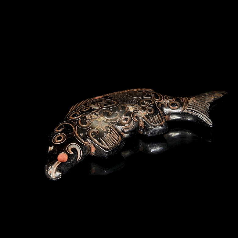 Colgante de ágata negra 