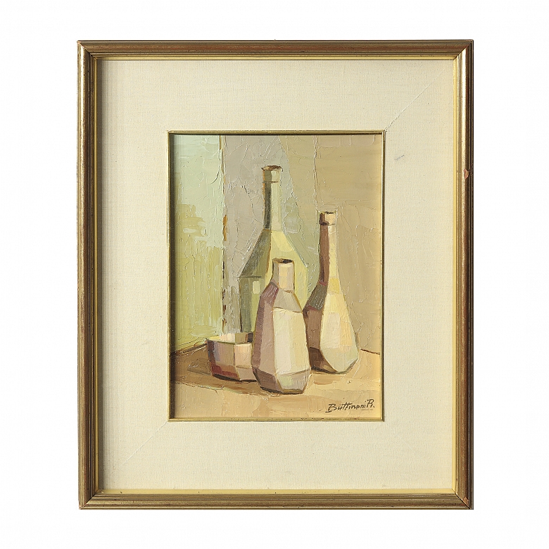 里卡多·布蒂诺尼 Riccardo Buttinoni（1948）《静物》，1972年 - 4