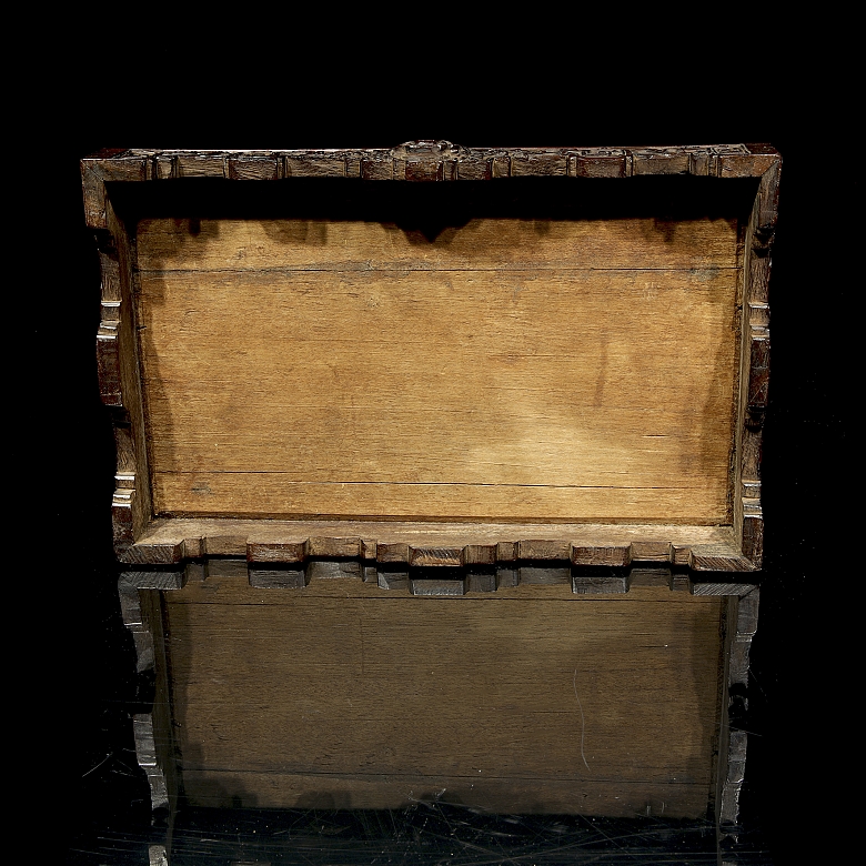 Oriental-style card holder, 20th century