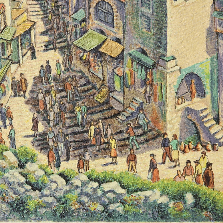 Nahum Gilboa (1917-2015) ''Jerusalem''
