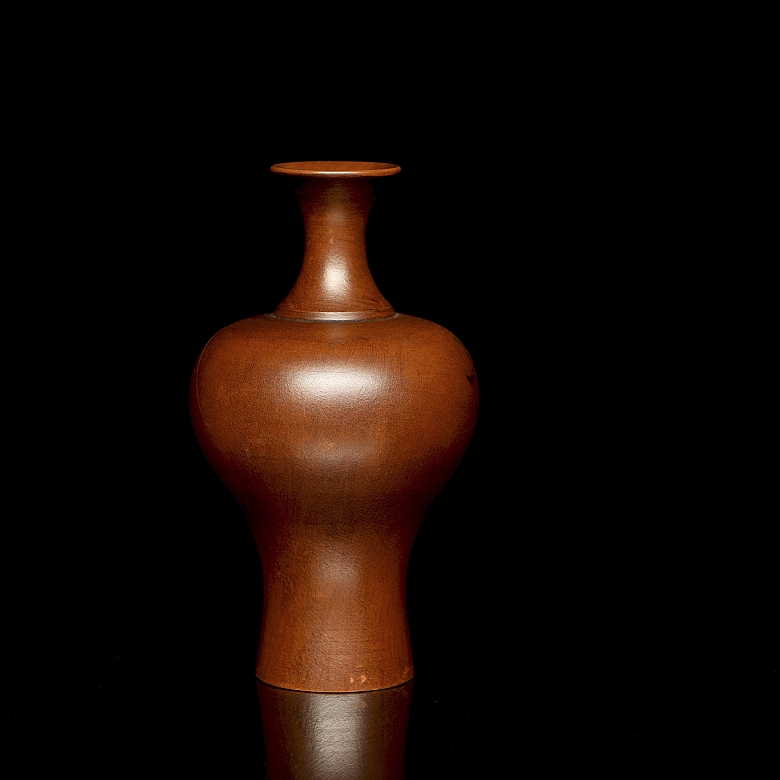 Jarrón de cerámica de Yixing