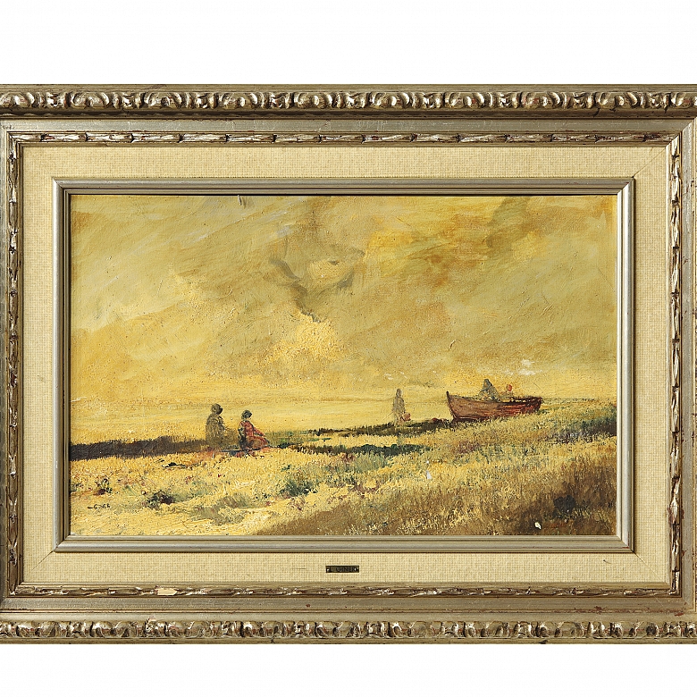 Luis Giner Valls (1900-1995) ‘Views of the shore’ - 5