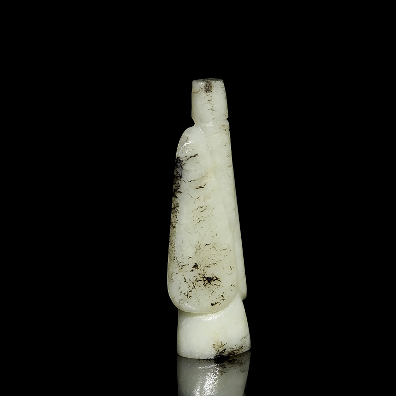 Colgante de jade blanco 