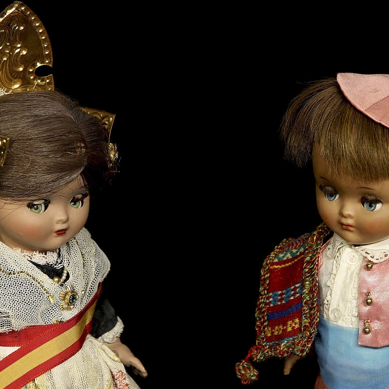 Pareja de muñecos
