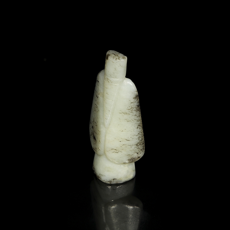 Colgante de jade blanco 