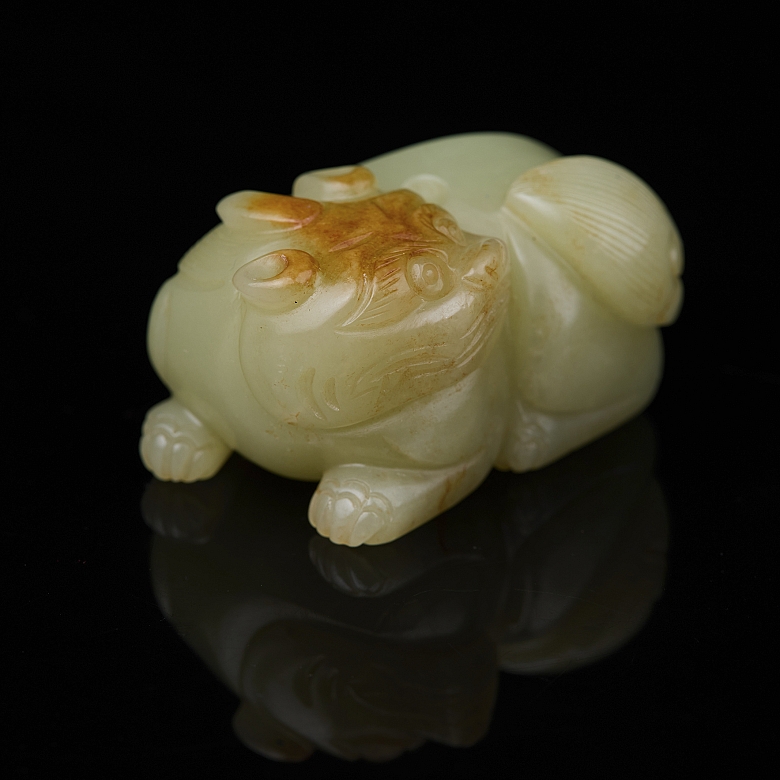 Colgante de jade amarillo