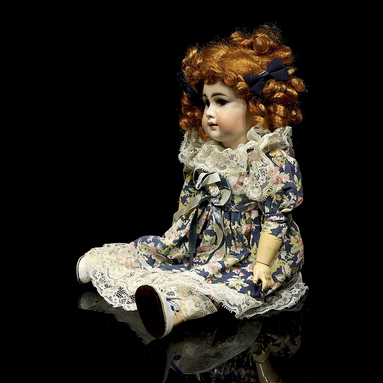 Muñeca de porcelana, 939, Alemania, ca. 1895-1915
