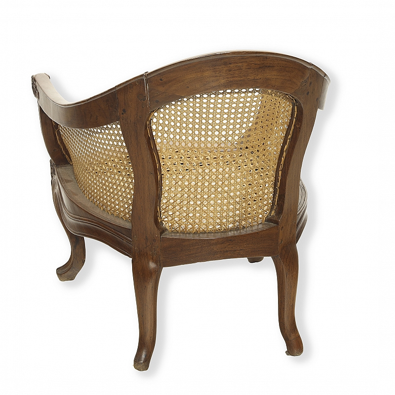 20世纪荷兰殖民风格扶手椅 - 2