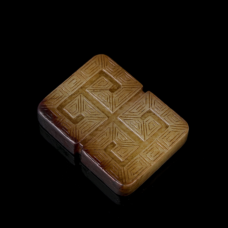Placa de jade de Hetian 
