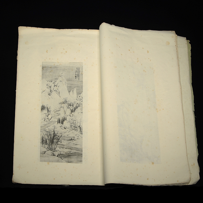 Album con ilustraciones, Asia, 1933