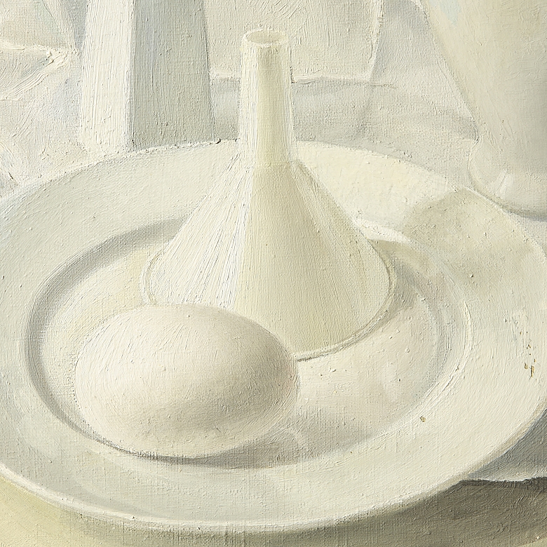 Luis Gomez (20th century) ‘Still Life in White’, 1999