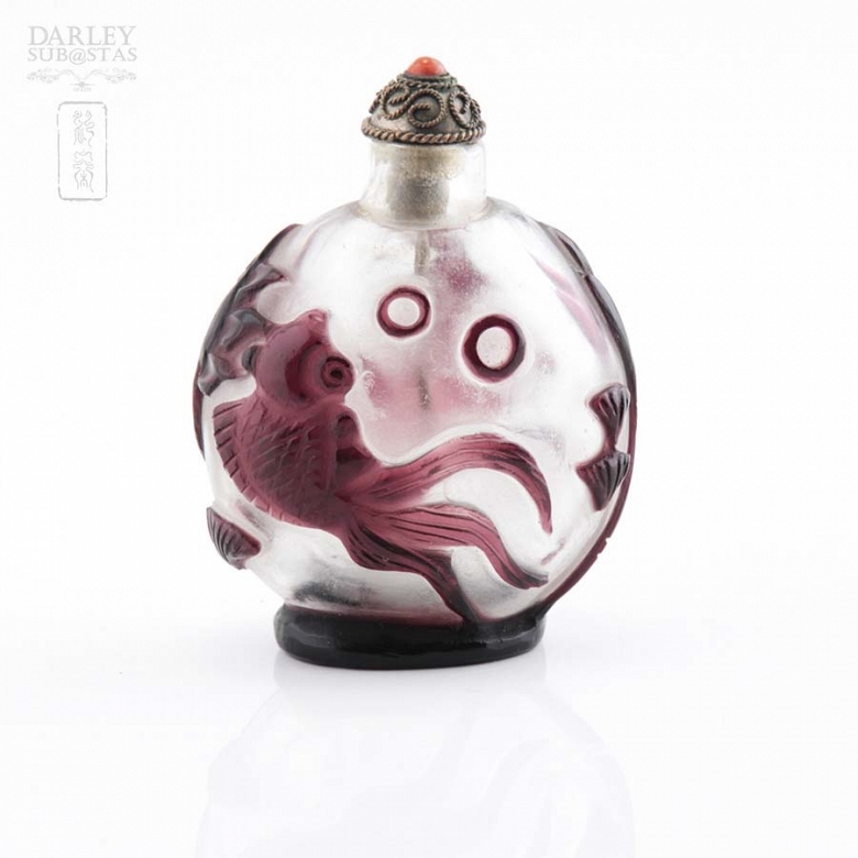 Bottle of Snuff fish