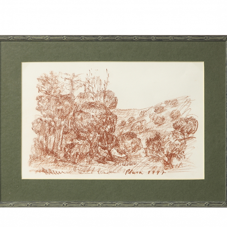 Miquel Plana (1943–2012), ‘Landscape’, 1997 - 4