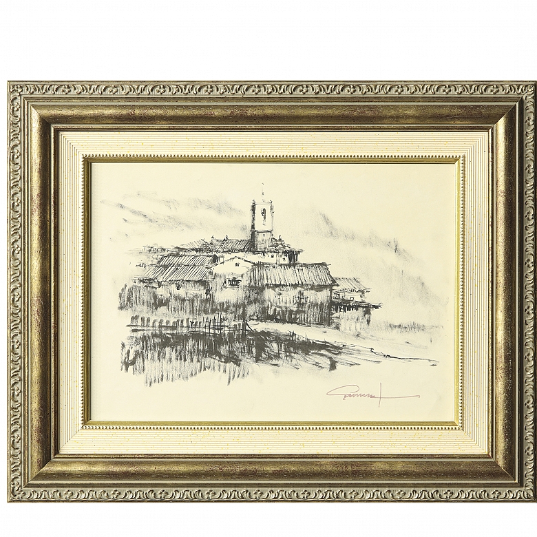 拉斐尔·加里奇（1930–1994）《钟楼》