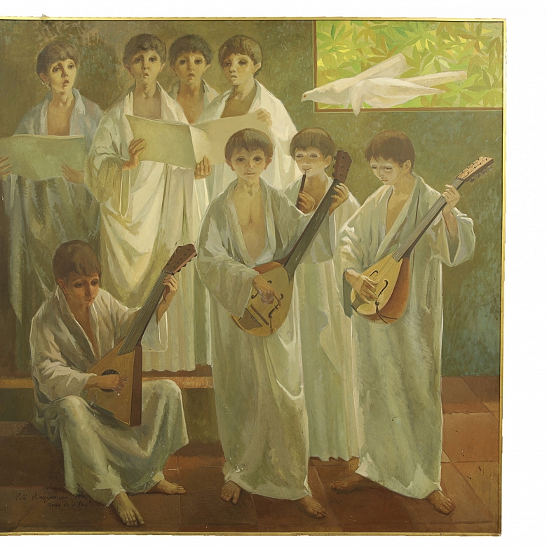 里卡多·略伦斯·西弗雷 Ricardo Llorens Cifre（1926），《和平之子》，1966年