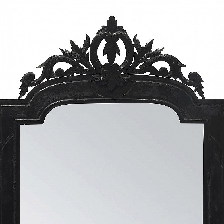 Conjunto de consola y espejo de estilo isabelino, s.XX - 7