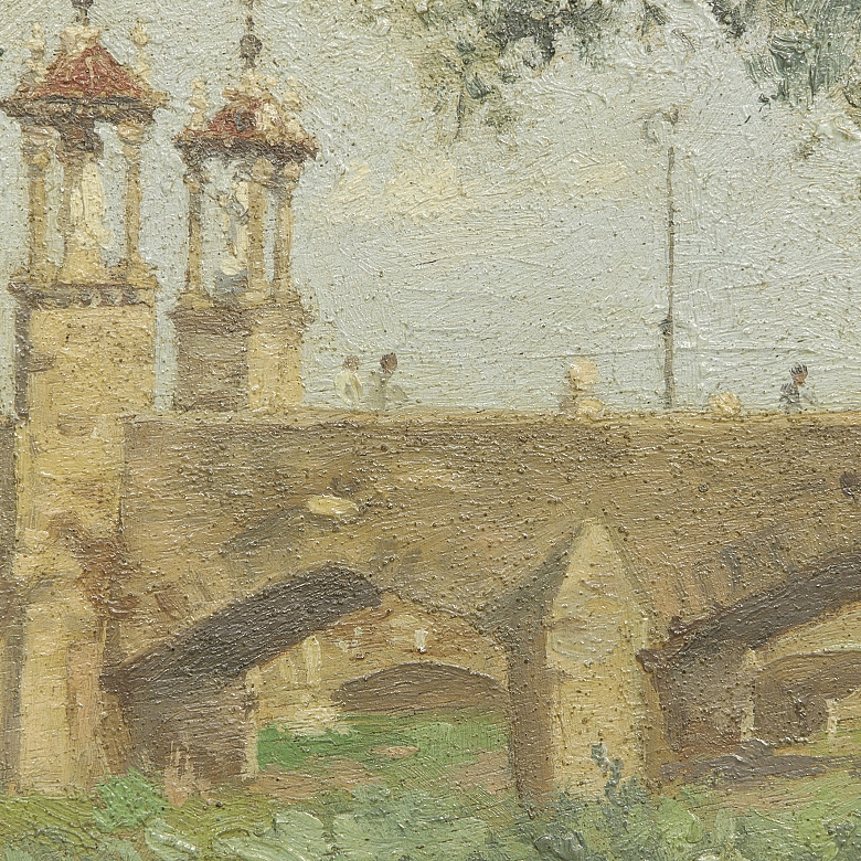 维德盖尔 F. Verdeguer（20世纪）《图里亚河河床》