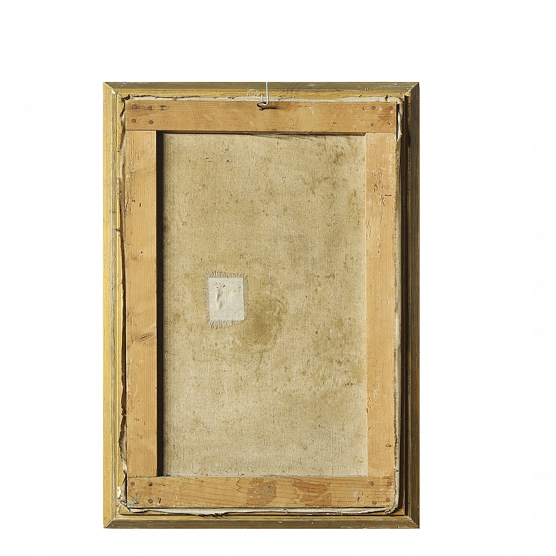 J. Mettlach (20th century) ‘Bridge between rocks’ - 5