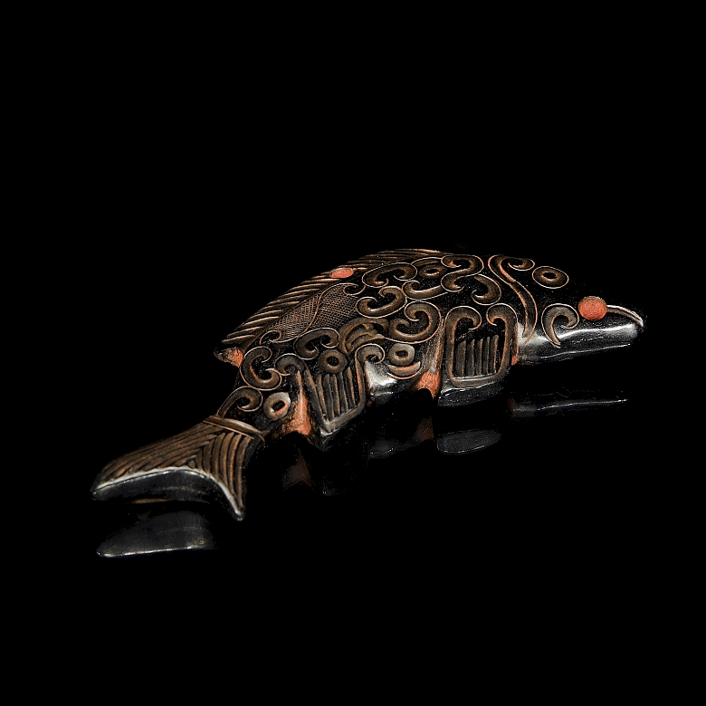 Colgante de ágata negra 