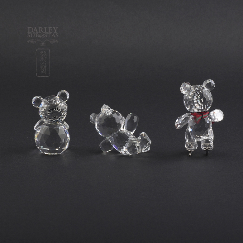 Tres osos de Swarovski. - 5