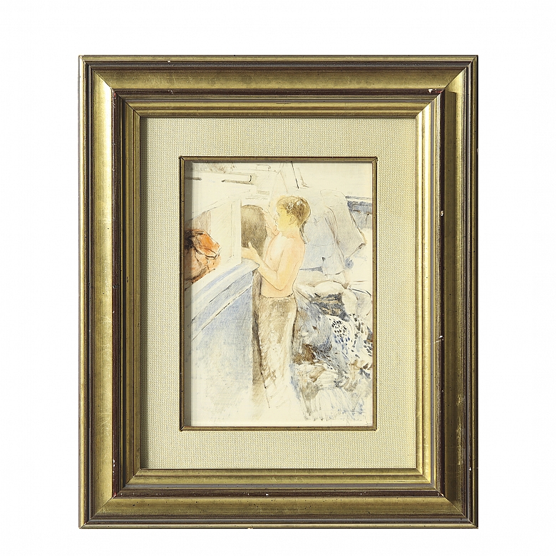 Francisco Ramos Dorado (1956) ‘Sketch of a Young Man’, 1991 - 5