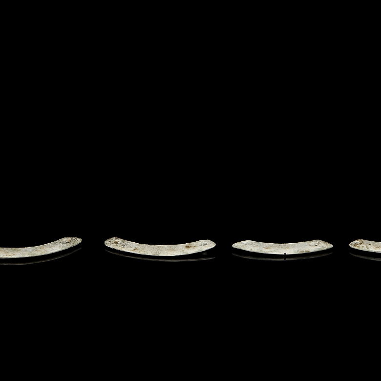 Conjunto de colgantes de jade, dinastía Zhou